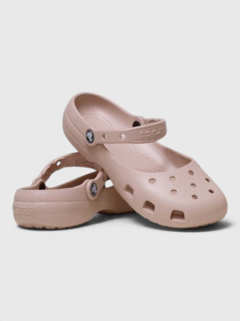 NWT Women's Classic Ballet Crocs Quartz Feminine Balletcore Coquette Size 5